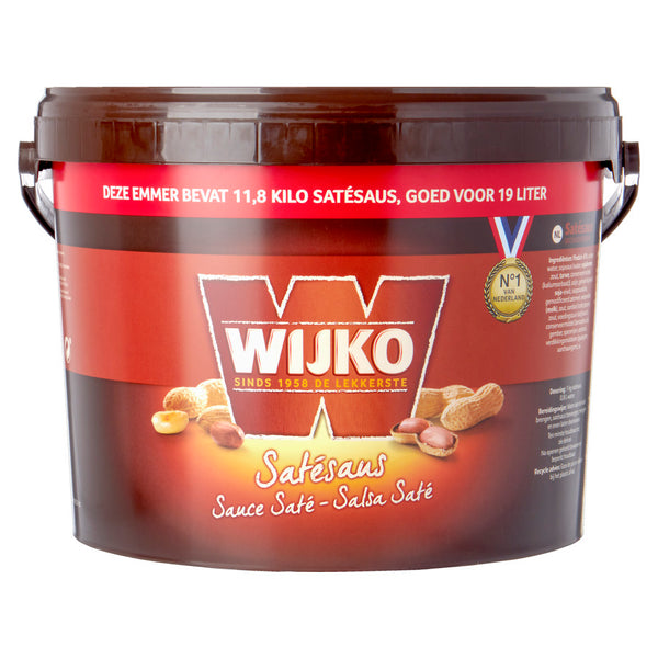 Wijko satesaus geconcentreerd - 11,8 kg