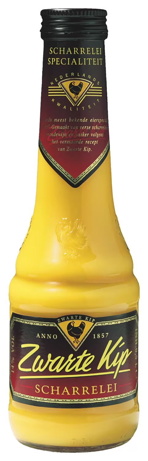 Zwarte kip advocaat - 0,5 liter